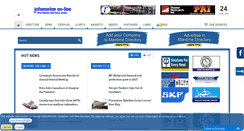 Desktop Screenshot of infomarine.net