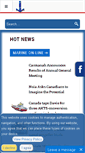 Mobile Screenshot of infomarine.net